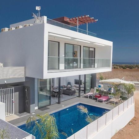 Anassa Seaview Villa - Stunning Panoramic Views โปรทาราส ภายนอก รูปภาพ