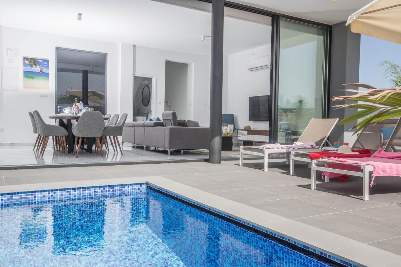 Anassa Seaview Villa - Stunning Panoramic Views โปรทาราส ภายนอก รูปภาพ