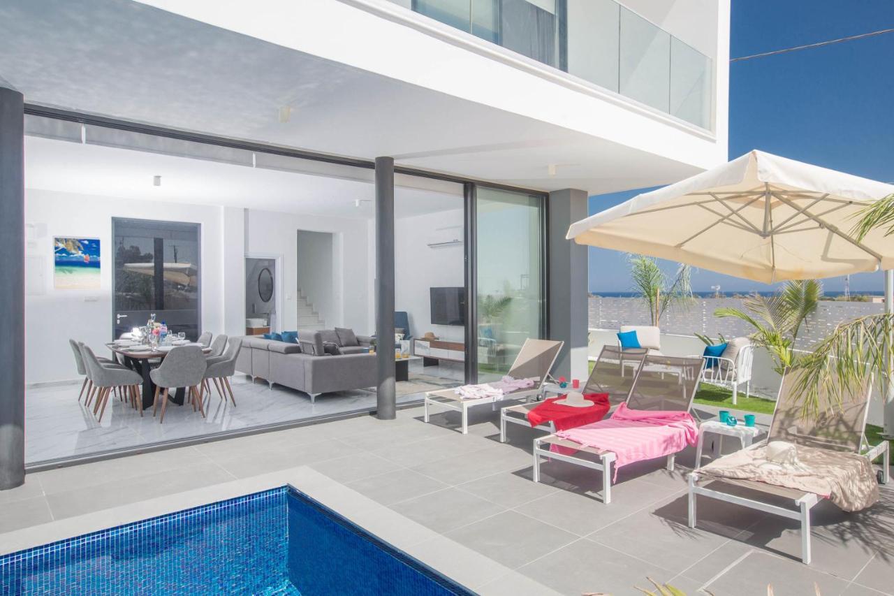 Anassa Seaview Villa - Stunning Panoramic Views โปรทาราส ภายนอก รูปภาพ