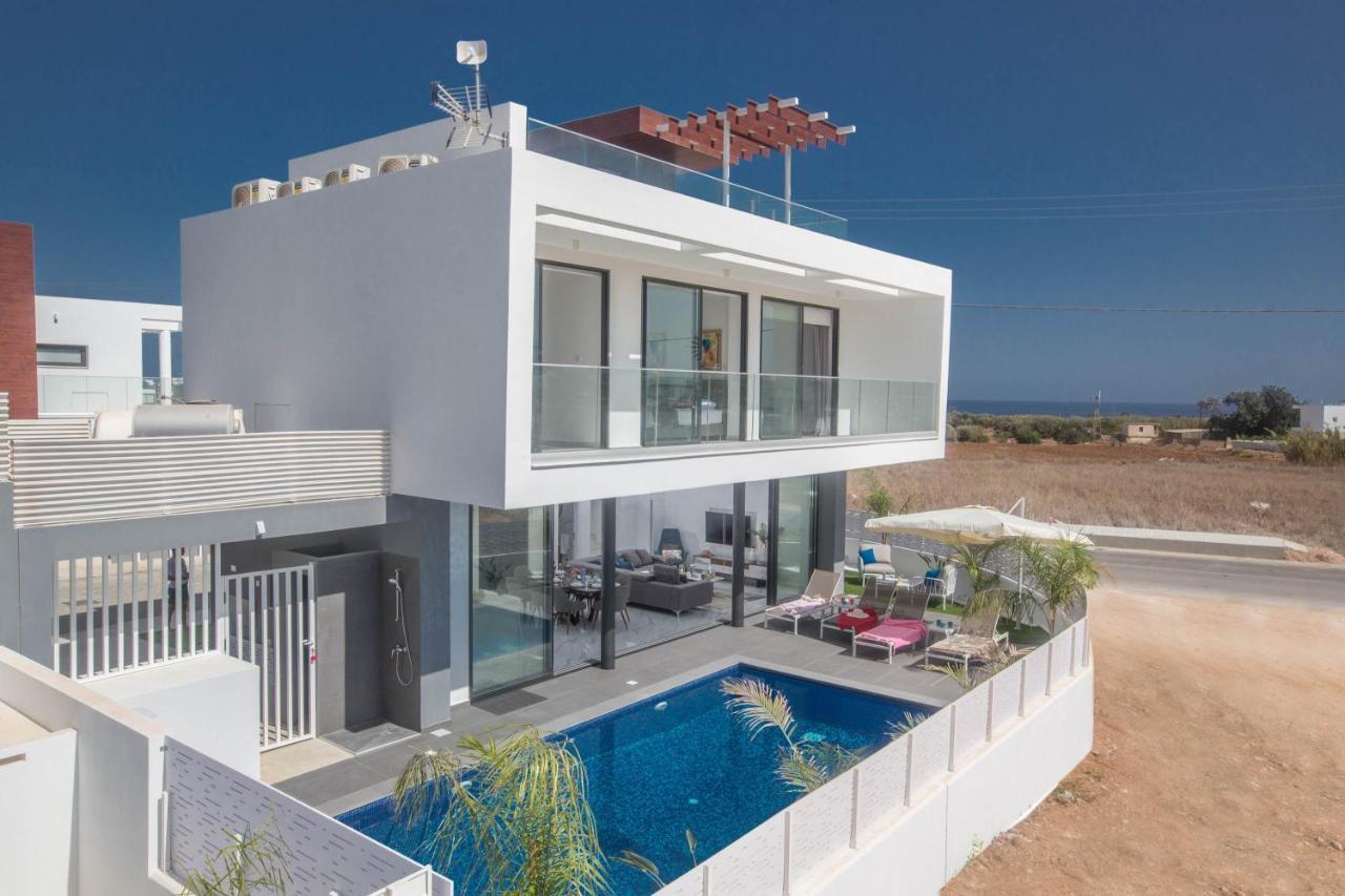 Anassa Seaview Villa - Stunning Panoramic Views โปรทาราส ภายนอก รูปภาพ